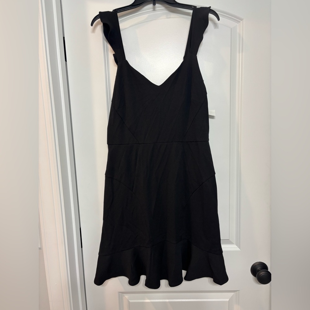 Vera Wang Black Mini Dress